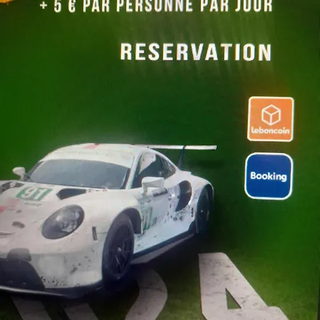 Aire D'Accueil Camping Gite Pour Les 24H Du Mans Voitures Du 9 Juin A 17 Juin 2024 Camping *